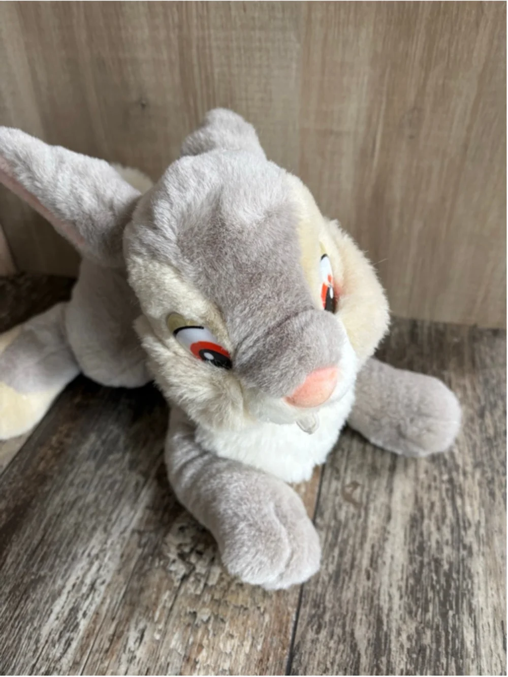 GUND Disney Vintage Thumper Bunny Rabbit Plush Lovey Stuffed Animal Bambi 11”